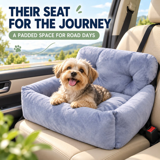 Pet Car Seat and Travel Bed, 3 Styles & 2 Sizes, By GAVPEPY image 2 - 01-Overview.jpg