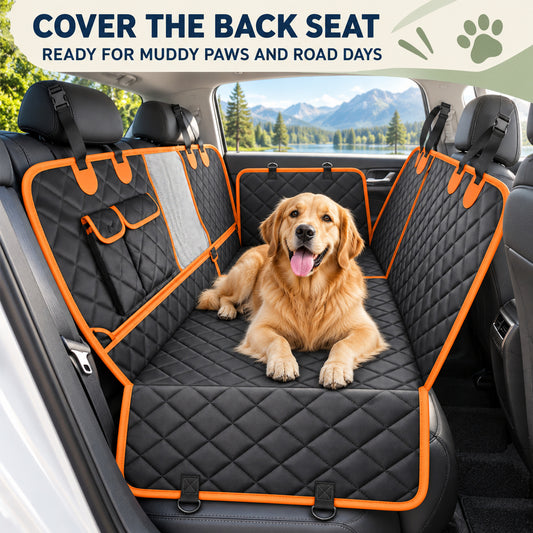 4-in-1 Rear Seat Pet Protector, 2 Styles, By GAVPEPY image 2 - 01-Overview.jpg