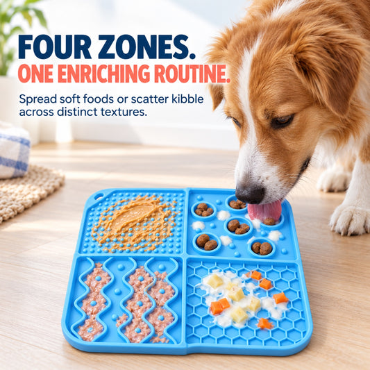 Multifunction Silicone Pet Lick Mat, 7 Colors, By GAVPEPY image 2 - 1.jpg