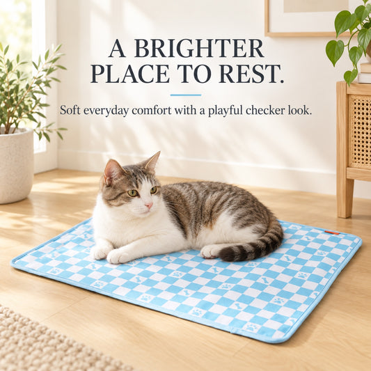 Foam Pet Bed Mat, 4 Colors & 3 Sizes, By GAVPEPY image 2 - 1.jpg