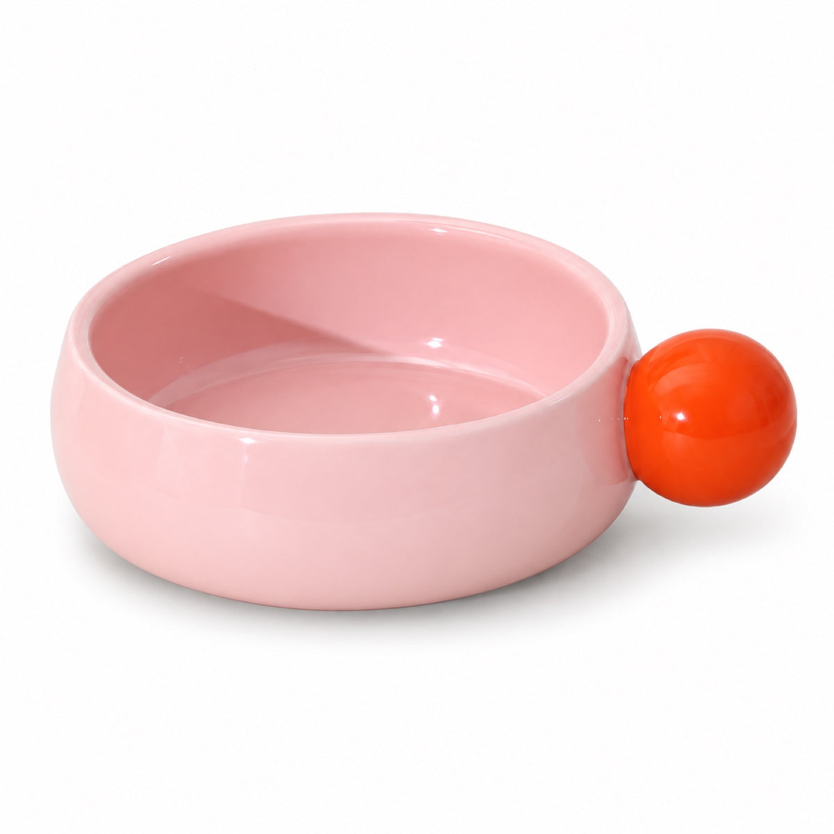 Candy-Color Ceramic Pet Bowl, 2 Colors, 18.5 cm, By GAVPEPY image 9 - 5806678420487.jpg