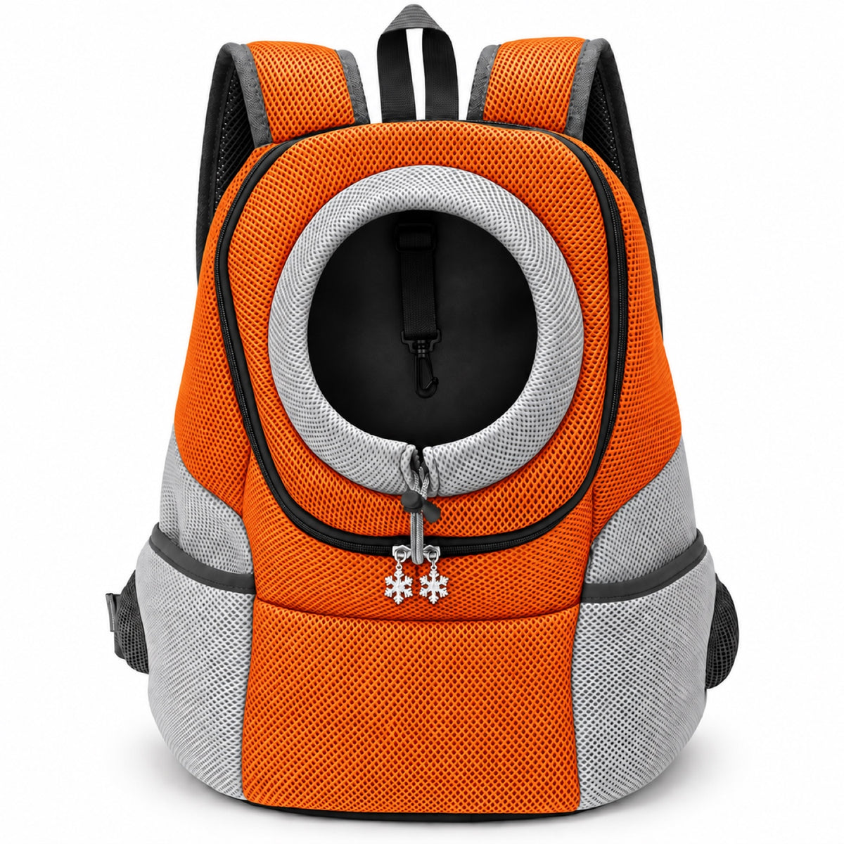Front Pet Carrier Backpack, 3 Sizes, 4 Colors, By GAVPEPY image 19 - DPbackpack24-Orange-SMALL.jpg