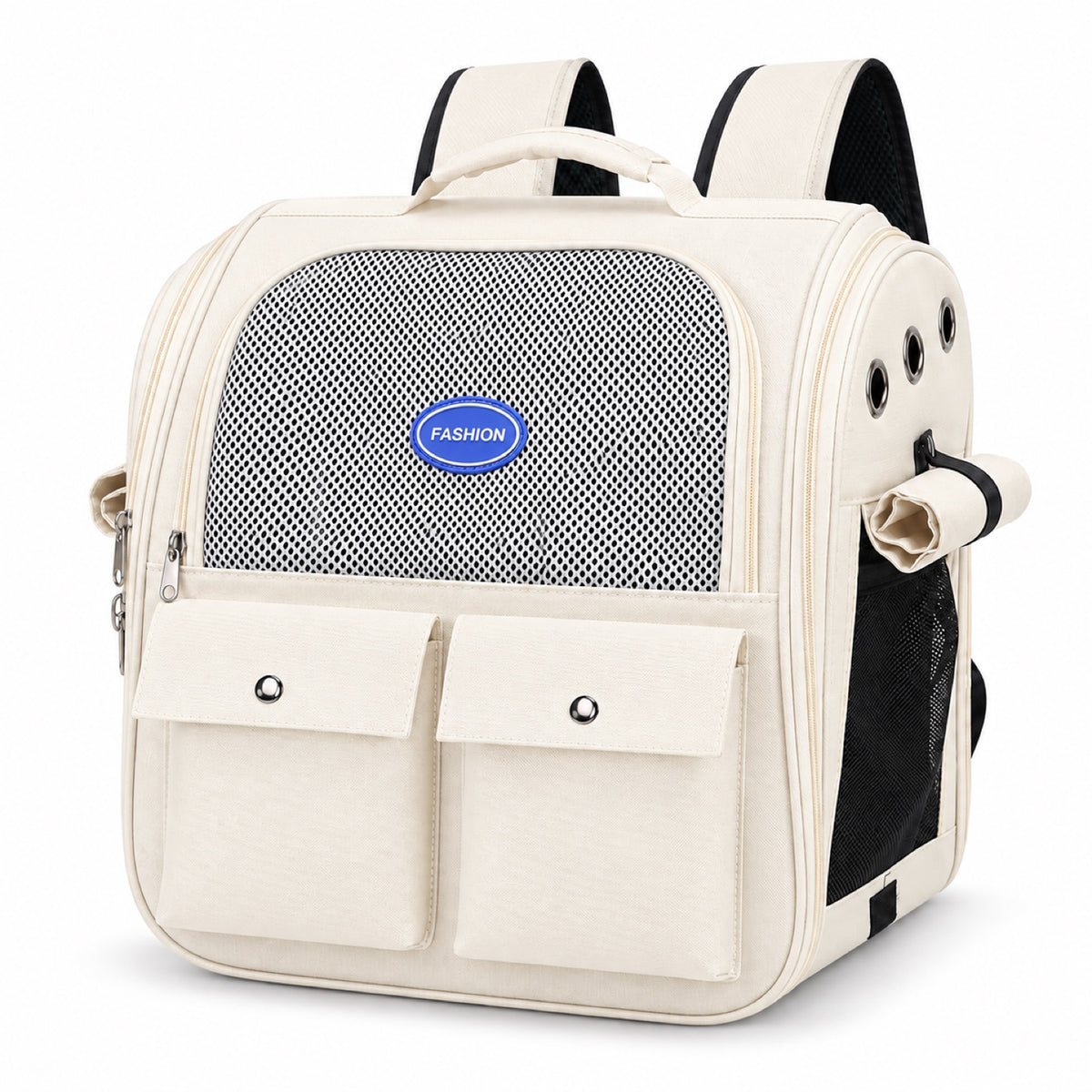 Transparent Space Capsule Pet Backpack, 5 Colors, By GAVPEPY image 12 - DPbackpack29-White.jpg