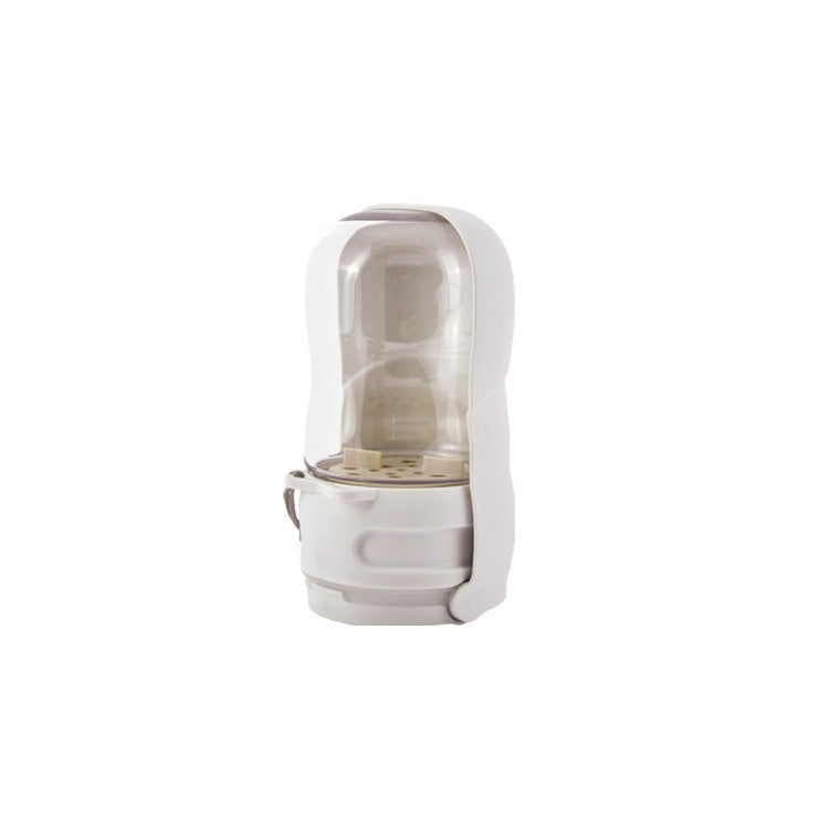 Foldable 2-in-1 Pet Water Bottle and Bowl, 350 or 500 mL, By GAVPEPY image 11 - DPbottle13-White-350ML.jpg