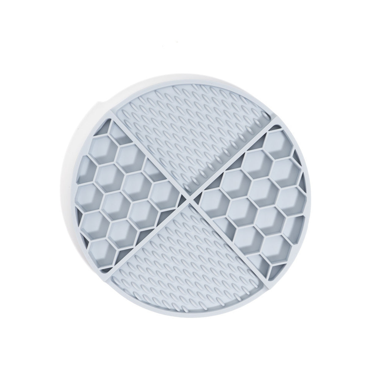 Honeycomb Silicone Pet Lick Mat, 7 Colors, By GAVPEPY image 7 - DPlickmat11-LightBlue.jpg