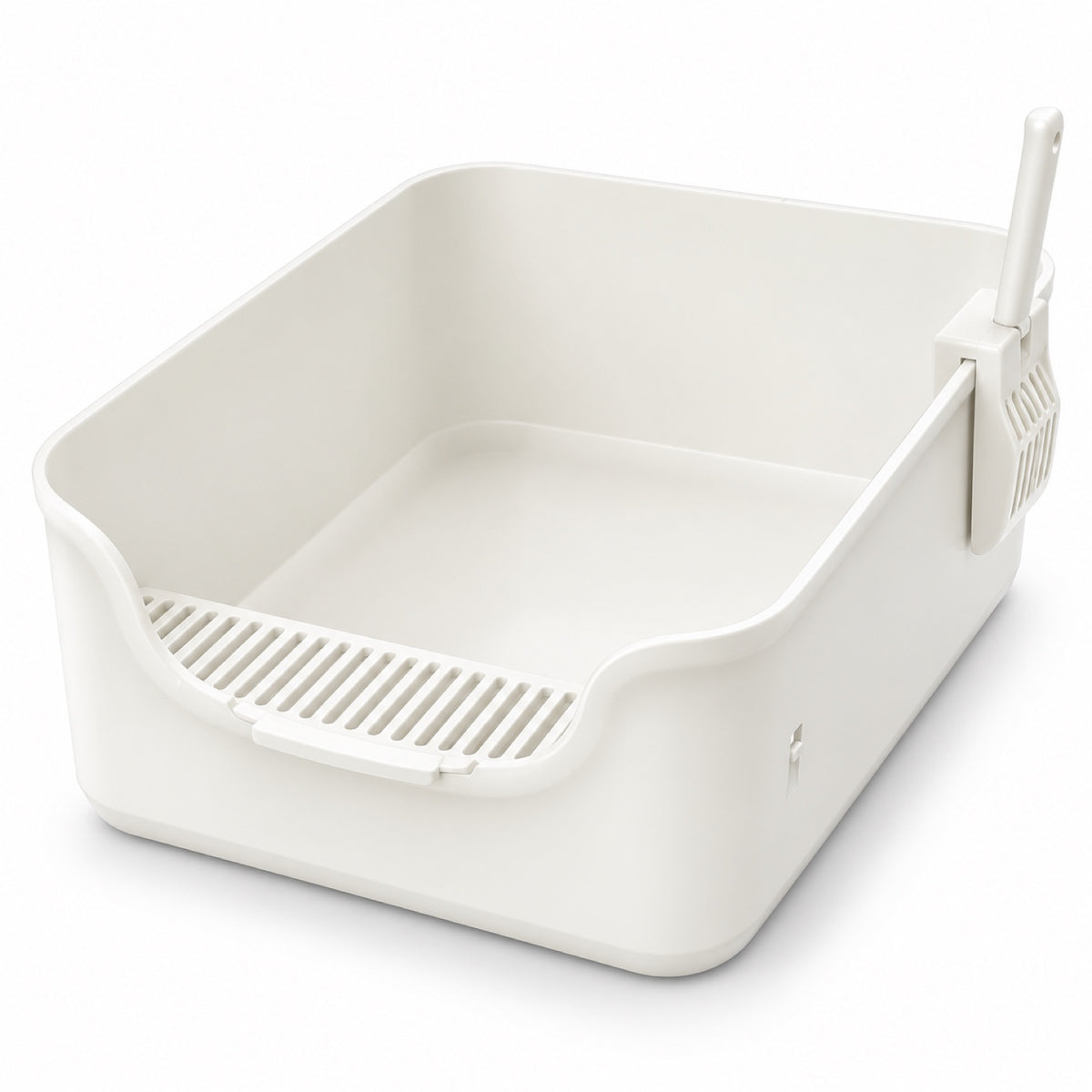 GAVPEPY High-Sided Cat Litter Box, 2 Options image 9 - DPlitterbox19-White-LARGE.jpg