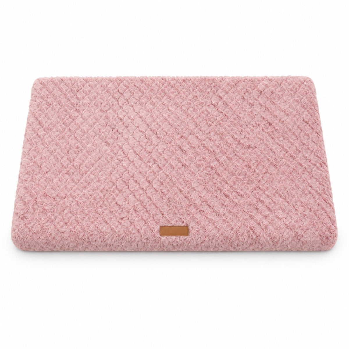 Removable-Cover Foam Pet Bed Mat, 4 Colors & 5 Sizes, By GAVPEPY image 11 - DPmat30-Pink-Foam-L-73X46X5CM.jpg
