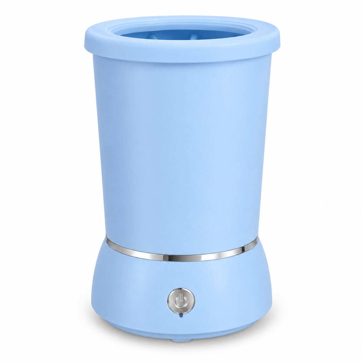 GAVPEPY ABS plastic Electric Paw Washer Cup, Sizes , White, Blue, for cleaning paws after outdoor walks; reusable cup with the selected color and size shown in the product photos; review the selected variant photo for details image 9 - DPpawwasher12-Blue.jpg