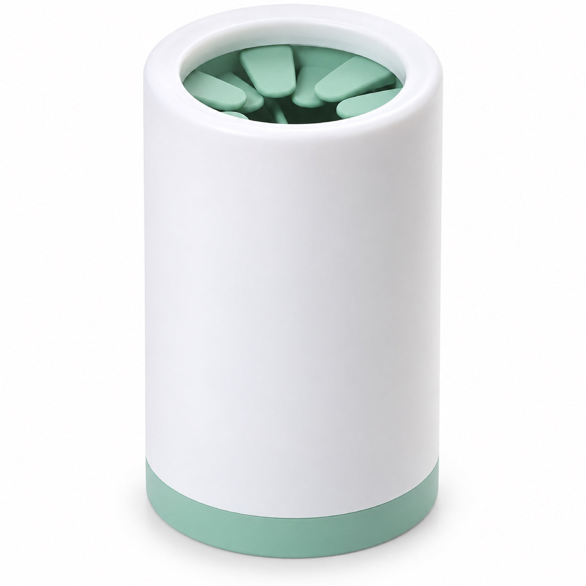 GAVPEPY PP plastic Pet Paw Cleaning Cup, Sizes S, L, Gray, Pink, Green, for cleaning paws after outdoor walks; reusable cup with the selected color and size shown in the product photos; review the selected variant photo for details image 9 - DPpawwasher5-Green-S-PaperBox.jpg