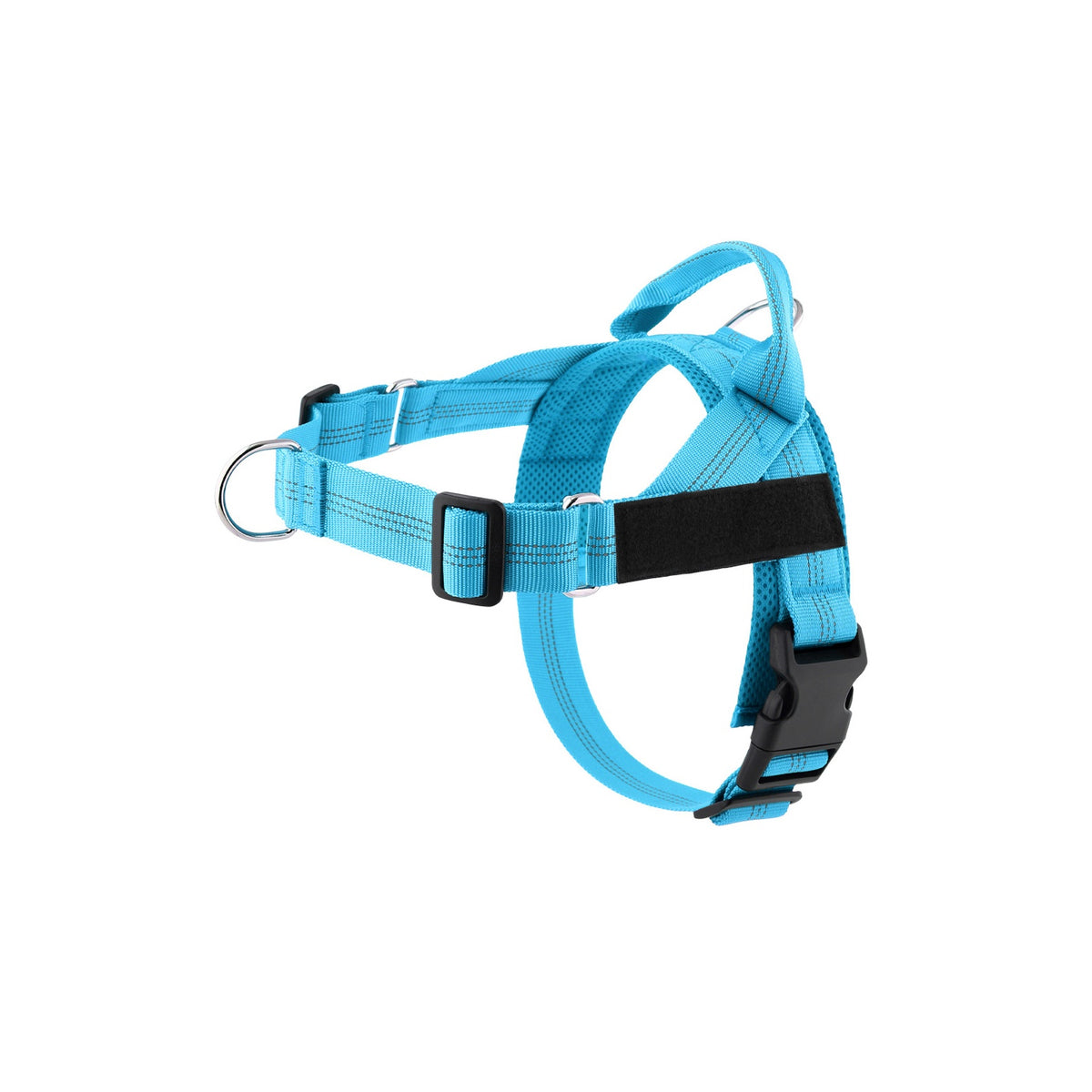 Lightweight Adjustable Nylon Dog Harness, 10 Colors and 5 Sizes, By GAVPEPY image 17 - bianti-sky-blue.jpg