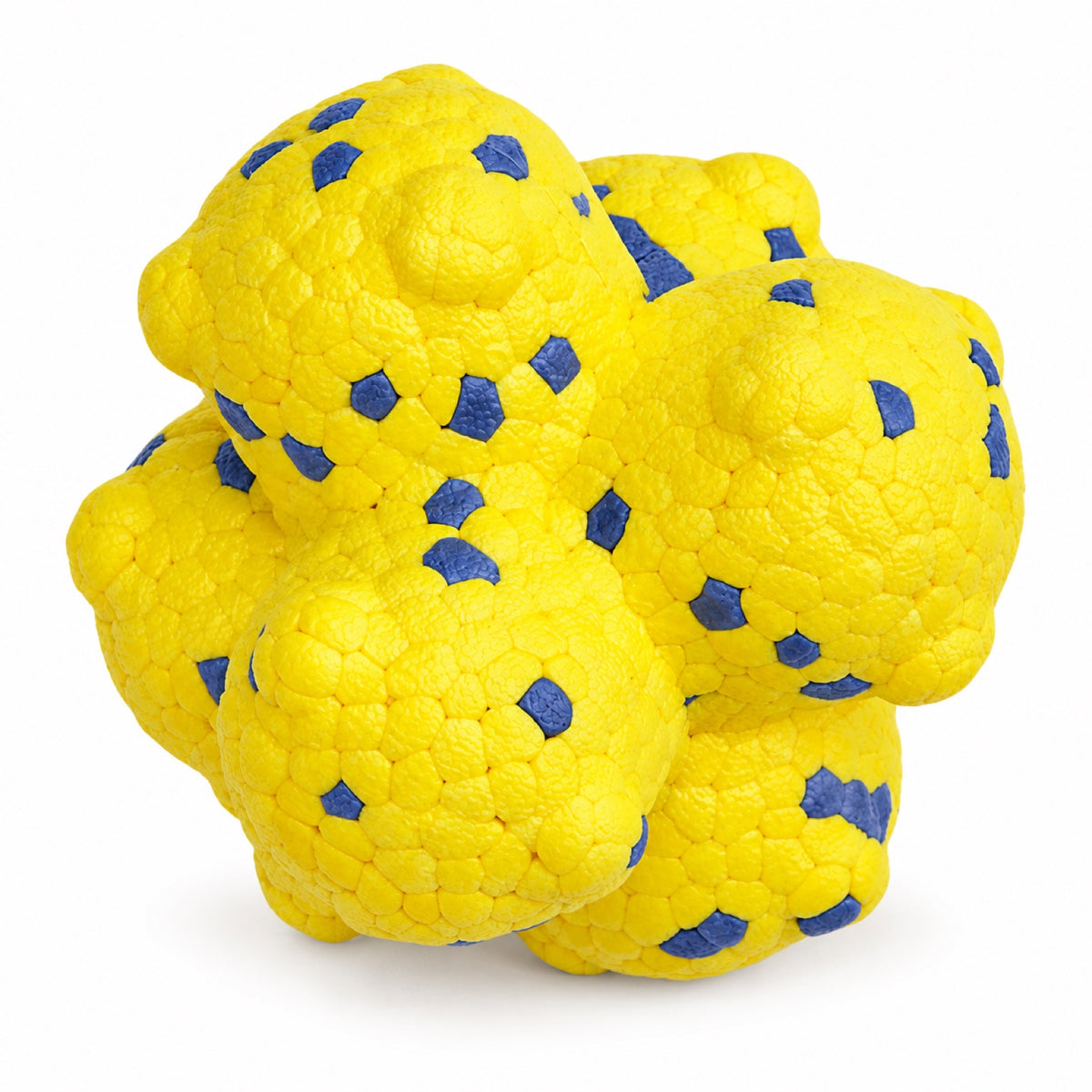 ETPU Molecular Ball Dog Toy, 3 Colors, By GAVPEPY image 10 - bianti-yellow-5957345878090.jpg