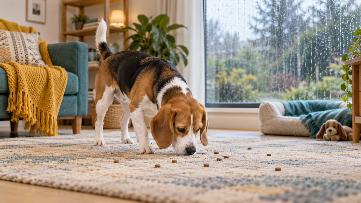 Indoor Enrichment for Dogs on Rainy Days