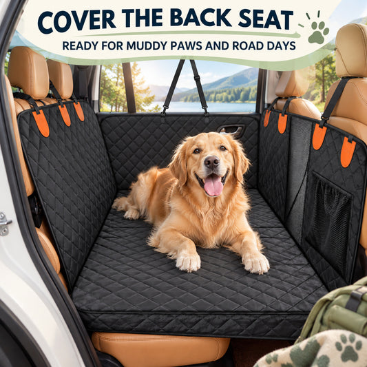 Rear Seat Pet Protector, 3 Patterns, By GAVPEPY image 2 - 01-Overview.jpg