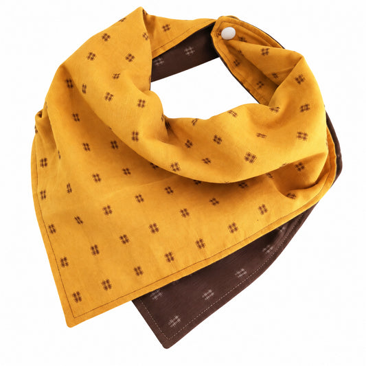GAVPEPY Polyester Color-Block Square Pet Bandana, Sizes S, M, L, XL, Yellow, Black, for photos, celebrations, walks and everyday pet outfits; a neckwear accessory for everyday outfits, portraits and special occasions image 1 - 01-主图.jpg