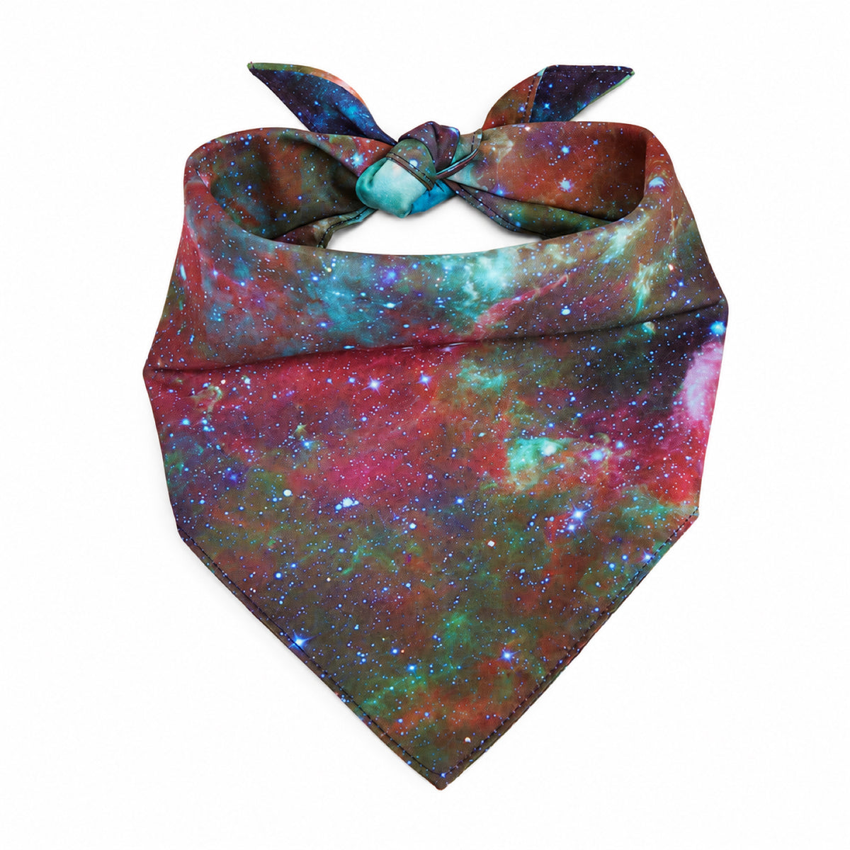 GAVPEPY Polyester Galaxy Print Pet Bandana, Size L, as pictured, for pet photos, outings and celebrations; decorative neckwear with the selected print and fit shown in the product photos; review the selected variant photo for details image 1 - 01-主图.jpg