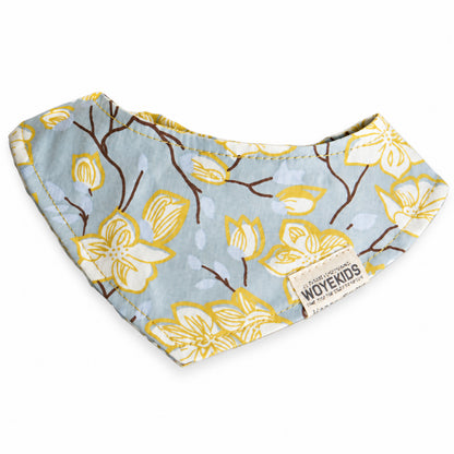 GAVPEPY Cotton Floral Pet Bandana, Sizes S, M, L, Yellow, Pink, for pet photos, outings and celebrations; decorative neckwear with the selected print and fit shown in the product photos; review the selected variant photo for details image 1 - 01-主图.jpg