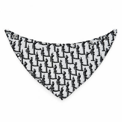 GAVPEPY Polyamide Adjustable Printed Pet Bandana, Sizes S, M, L, Khaki, Pink, for photos, celebrations, walks and everyday pet outfits; a neckwear accessory for everyday outfits, portraits and special occasions image 1 - 01-主图.jpg