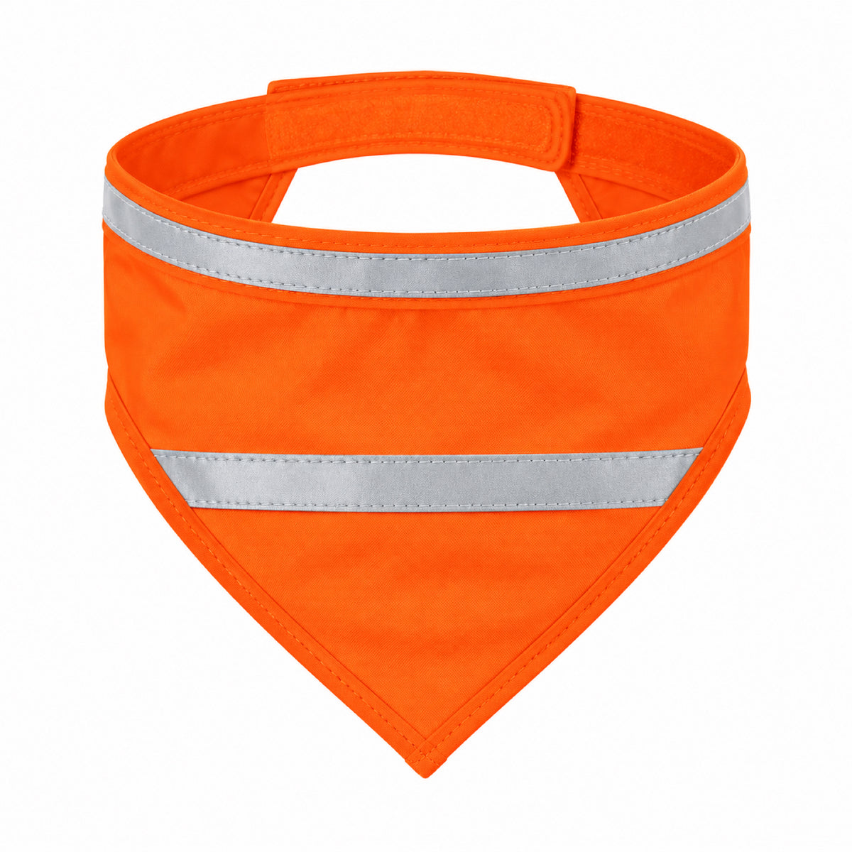 GAVPEPY Polyester Reflective Orange Pet Bandana, Sizes Large, Medium, Small, Orange, Yellow, for photos, celebrations, walks and everyday pet outfits; a neckwear accessory for everyday outfits, portraits and special occasions image 1 - 01-主图.jpg