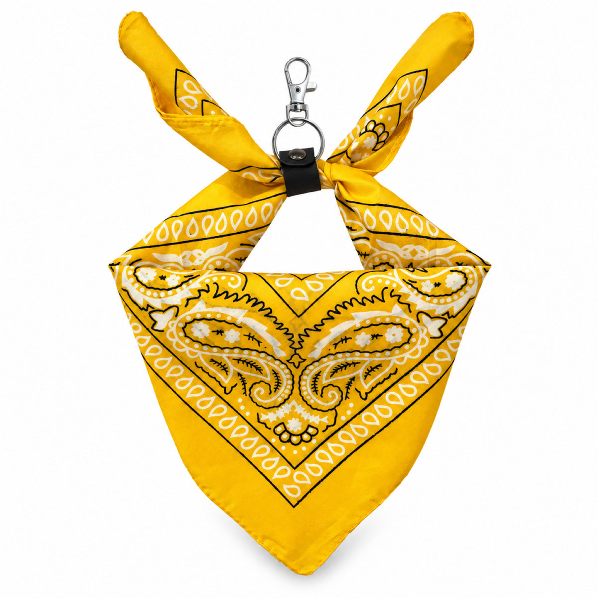 GAVPEPY Polyester Yellow Printed Pet Bandana, Size One Size, Yellow, for photos, celebrations, walks and everyday pet outfits; a neckwear accessory for everyday outfits, portraits and special occasions image 1 - 01-主图.jpg