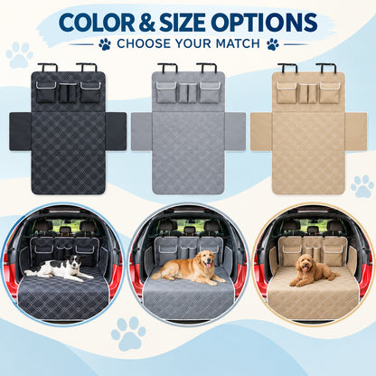 Checkered Vehicle Cargo Area Pet Protector, By GAVPEPY image 5 - 04-Options.jpg