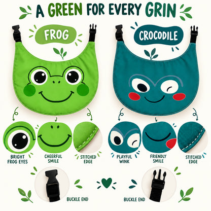 GAVPEPY Polyester Cartoon Face Pet Bib, Sizes XXL, XL, L, M, S, Yellow, Blue, Green, for photos, celebrations, walks and everyday pet outfits; a neckwear accessory for everyday outfits, portraits and special occasions image 4 - 04-双绿对照.jpg