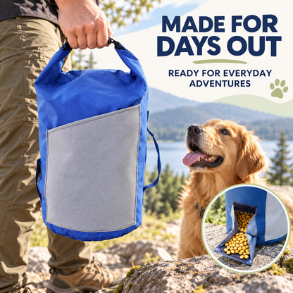 Oxford Fabric Pet Food Travel Bag, 25 x 5 x 10 cm, By GAVPEPY image 6 - 05-Travel-Ready.jpg