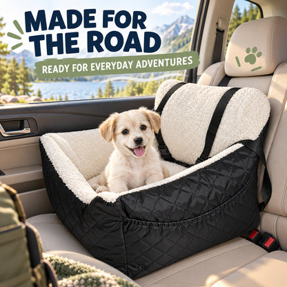 Rear Seat Pet Travel Bed, By GAVPEPY image 6 - 05-Travel-Ready.jpg