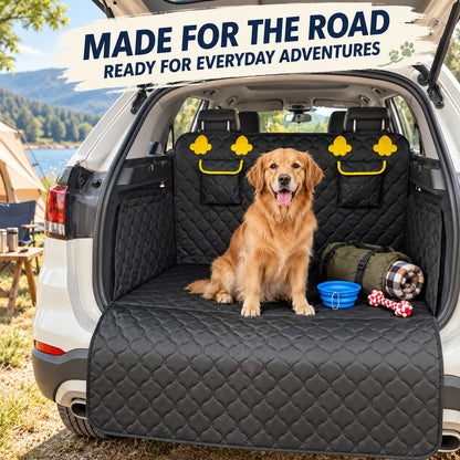 Vehicle Cargo Area Pet Protector, 185 x 104 x 33 cm, By GAVPEPY image 6 - 05-Travel-Ready.jpg