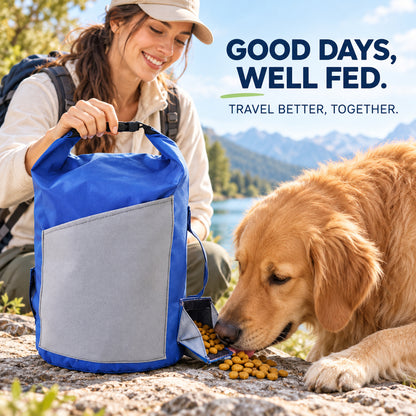 Oxford Fabric Pet Food Travel Bag, 25 x 5 x 10 cm, By GAVPEPY image 7 - 06-Lifestyle.jpg