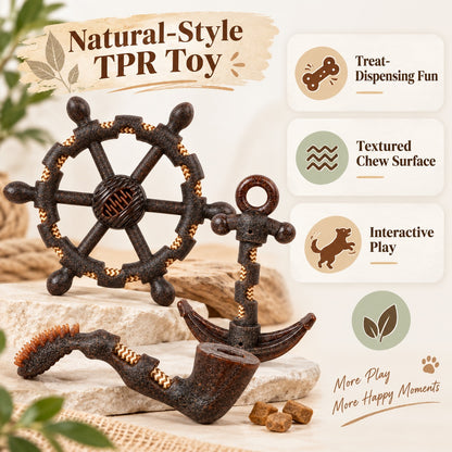 TPR Treat Dispensing Dog Toy, 3 Styles, By GAVPEPY image 2 - 1.jpg