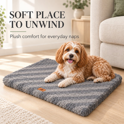 Removable-Cover Pet Bed Mat, 4 Colors & 5 Sizes, By GAVPEPY image 2 - 1.jpg