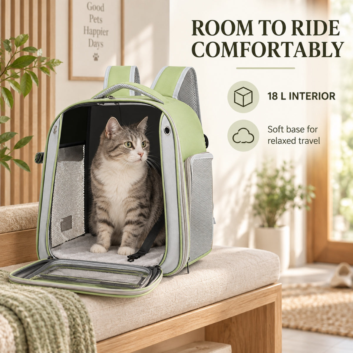 Pet Carrier Backpack, 28 Individually Pictured Styles, By GAVPEPY image 2 - 1.jpg