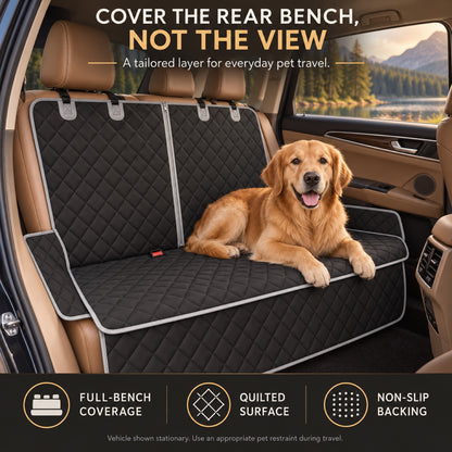 Zippered Rear Seat Pet Protector, 2 Styles, By GAVPEPY image 2 - 1.jpg