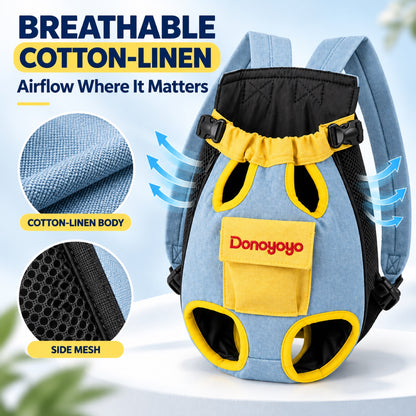 Four-Leg Pet Carrier Backpack, 3 Colors and 6 Sizes, By GAVPEPY image 2 - 1.jpg