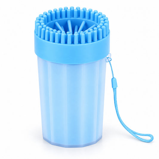 GAVPEPY Silicone Paw Washer Cup, Sizes M, L, 5 color or pattern options, for cleaning paws after outdoor walks; reusable cup with the selected color and size shown in the product photos; review the selected variant photo for details image 1 - 1.jpg