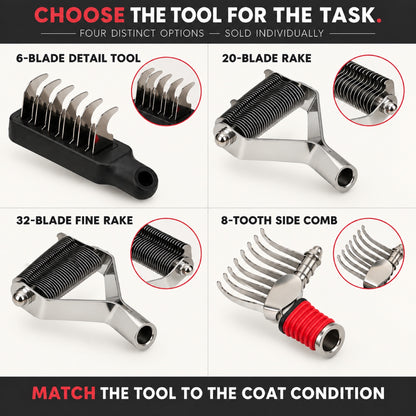 Pet Dematting Comb Collection, 4 Styles, By GAVPEPY image 2 - 1.jpg