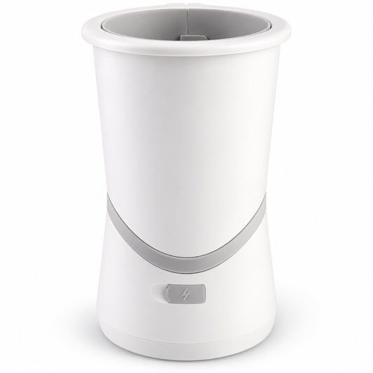 GAVPEPY ABS plastic USB Electric Paw Washer, Sizes , White, for cleaning paws after outdoor walks; reusable cup with the selected color and size shown in the product photos; review the selected variant photo for details image 1 - 1.jpg