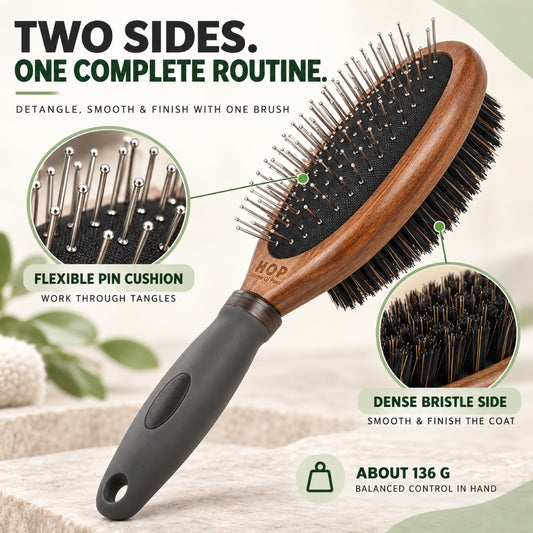 Double-Sided Pet Grooming Brush, By GAVPEPY image 2 - 1.jpg