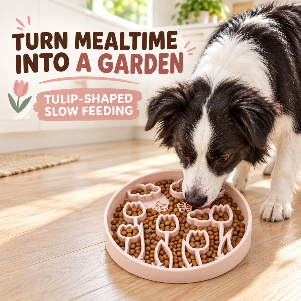 Tulip Silicone Slow Feeder Lick Mat, 3 Colors, By GAVPEPY image 2 - 1.jpg