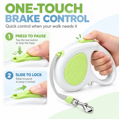 Basic Retractable Dog Leash, 3 Colors and 2 Lengths, By GAVPEPY image 2 - 1.jpg