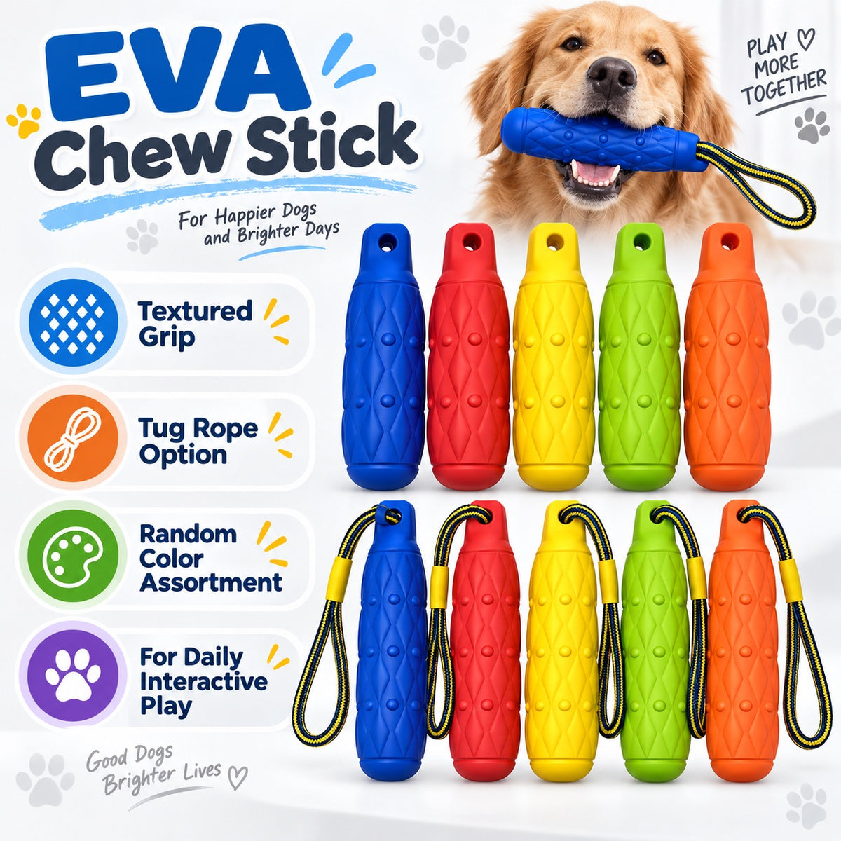 EVA Interactive Dog Toy, 2 Styles, By GAVPEPY image 2 - 1.jpg
