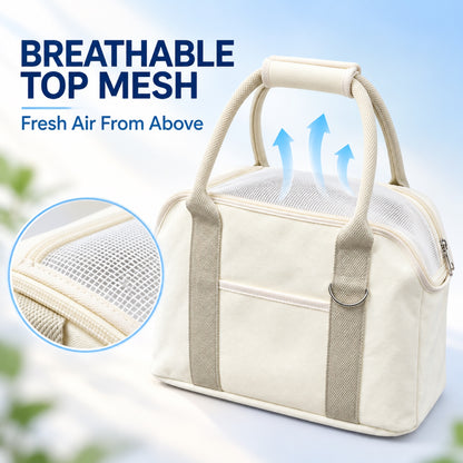 20 L Canvas Pet Tote Carrier, 2 Colors, By GAVPEPY image 2 - 1.jpg
