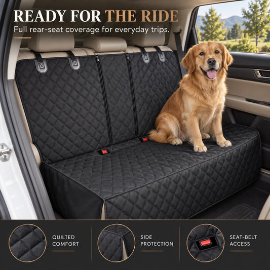 Split-Armrest Rear Seat Pet Protector, By GAVPEPY image 2 - 1.jpg