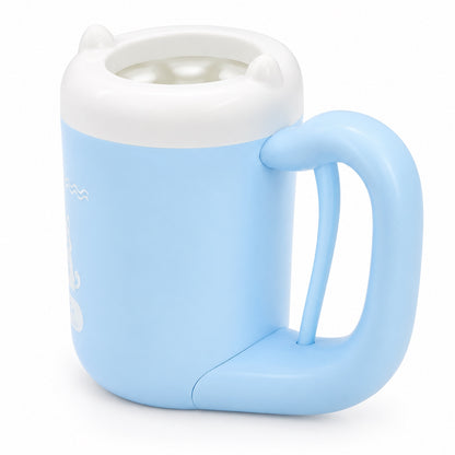 GAVPEPY ABS plastic Handled Paw Cleaning Cup, Sizes S, M, Blue, Pink, for cleaning paws after outdoor walks; reusable cup with the selected color and size shown in the product photos; review the selected variant photo for details image 1 - 1.jpg