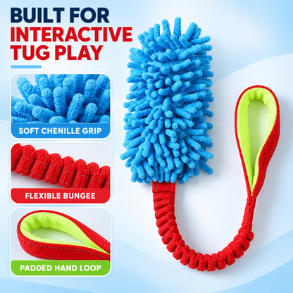 Plush Rope Ball Dog Toy, 7 Colors, By GAVPEPY image 2 - 1.jpg