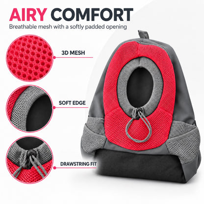 Front Pet Carrier Backpack, 2 Sizes, 6 Colors, By GAVPEPY image 2 - 1.jpg
