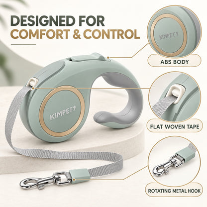 Premium Retractable Dog Leash, 4 Colors and 2 Lengths, By GAVPEPY image 3 - 2.jpg