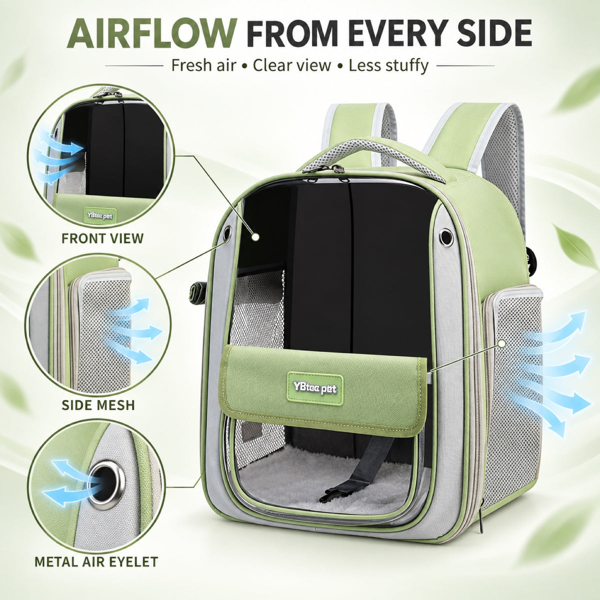 Pet Carrier Backpack, 28 Individually Pictured Styles, By GAVPEPY image 3 - 2.jpg