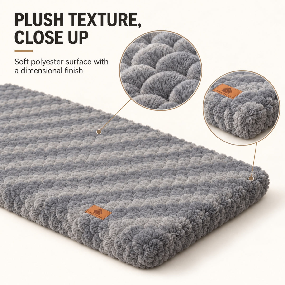 Removable-Cover Pet Bed Mat, 4 Colors & 5 Sizes, By GAVPEPY image 3 - 2.jpg