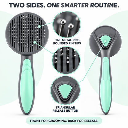 Stainless Steel Pet Slicker Brush, 3 Colors, By GAVPEPY image 3 - 2.jpg